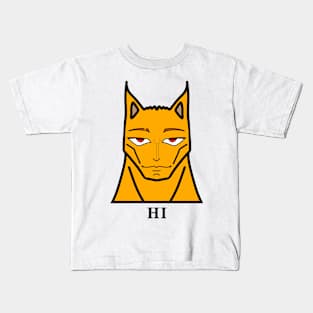 Anime cat Kids T-Shirt